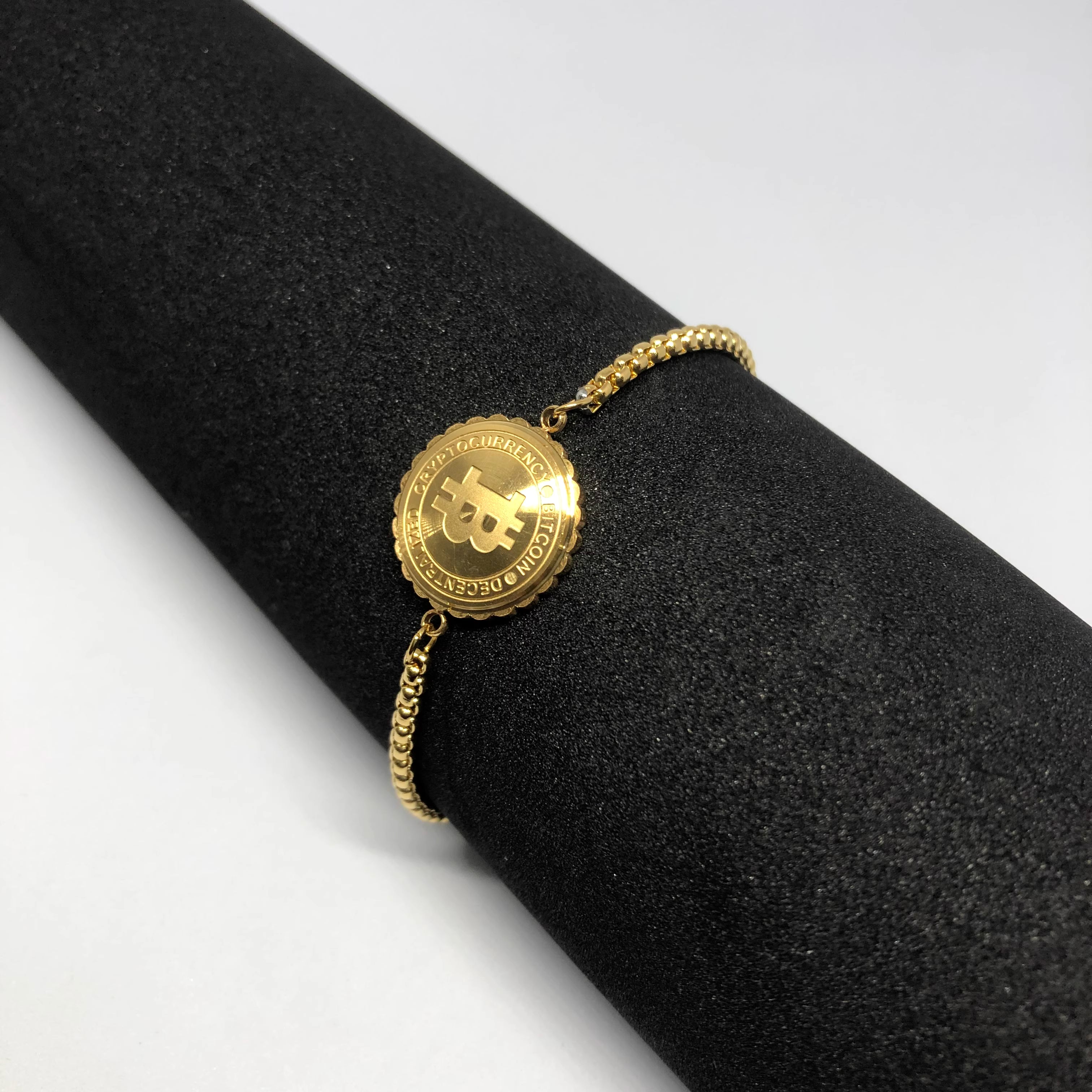 Bitcoin Golden Bracelet