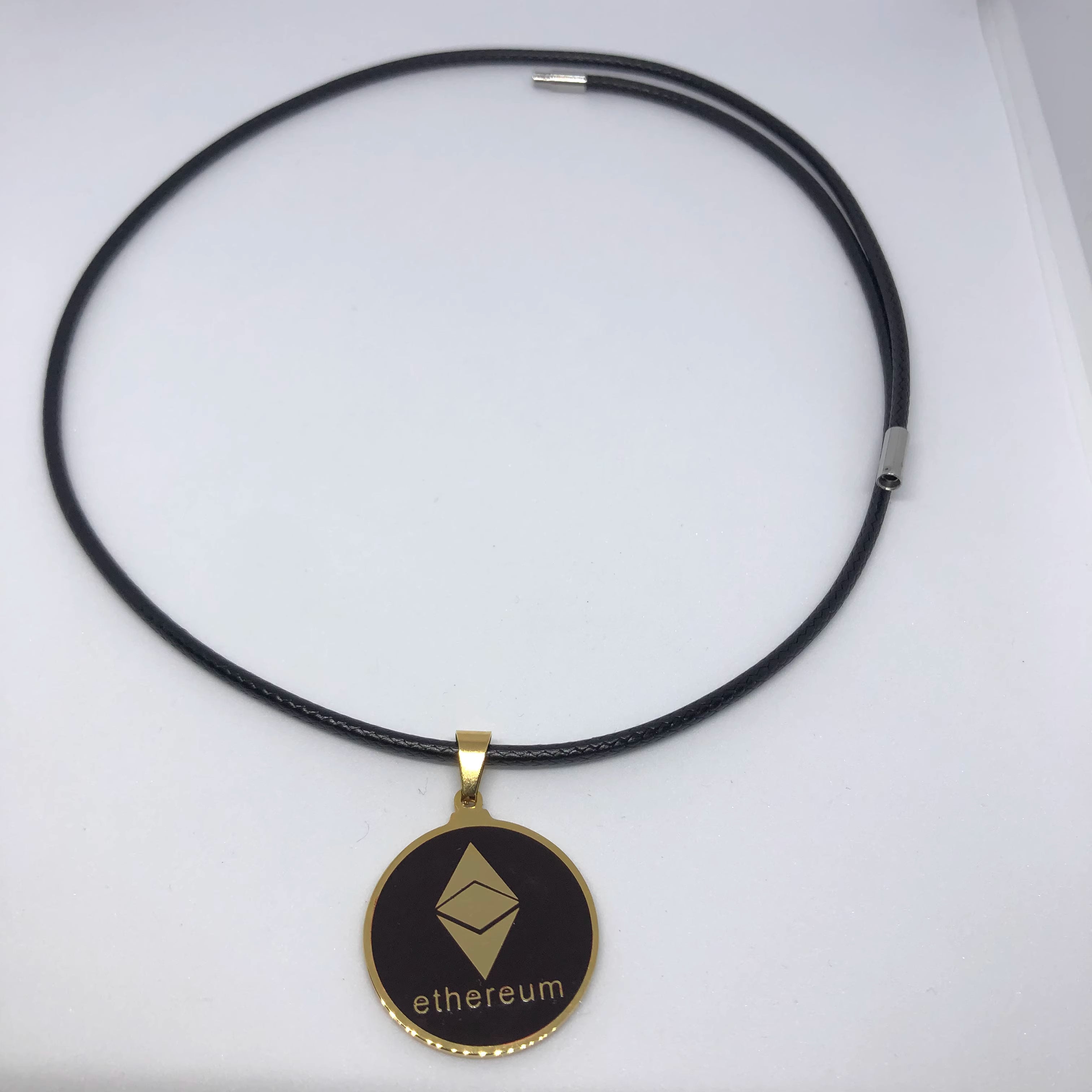 BTC ETH HODL FLIP Necklace