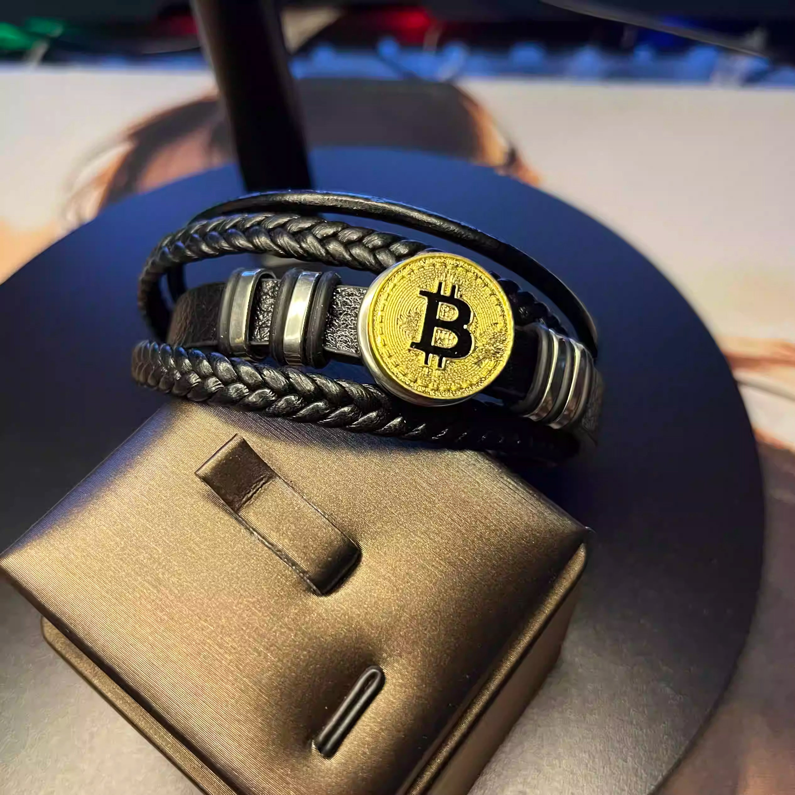 Classical Bitcoin bracelet