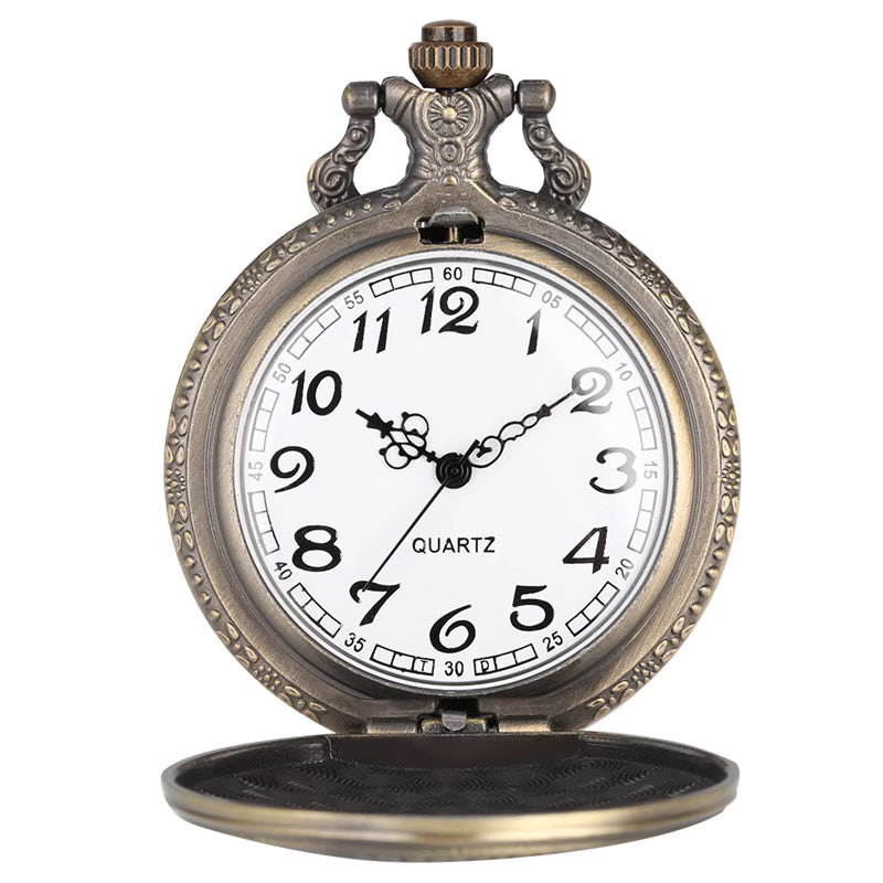 Bitcoin Retro Pocket Watch
