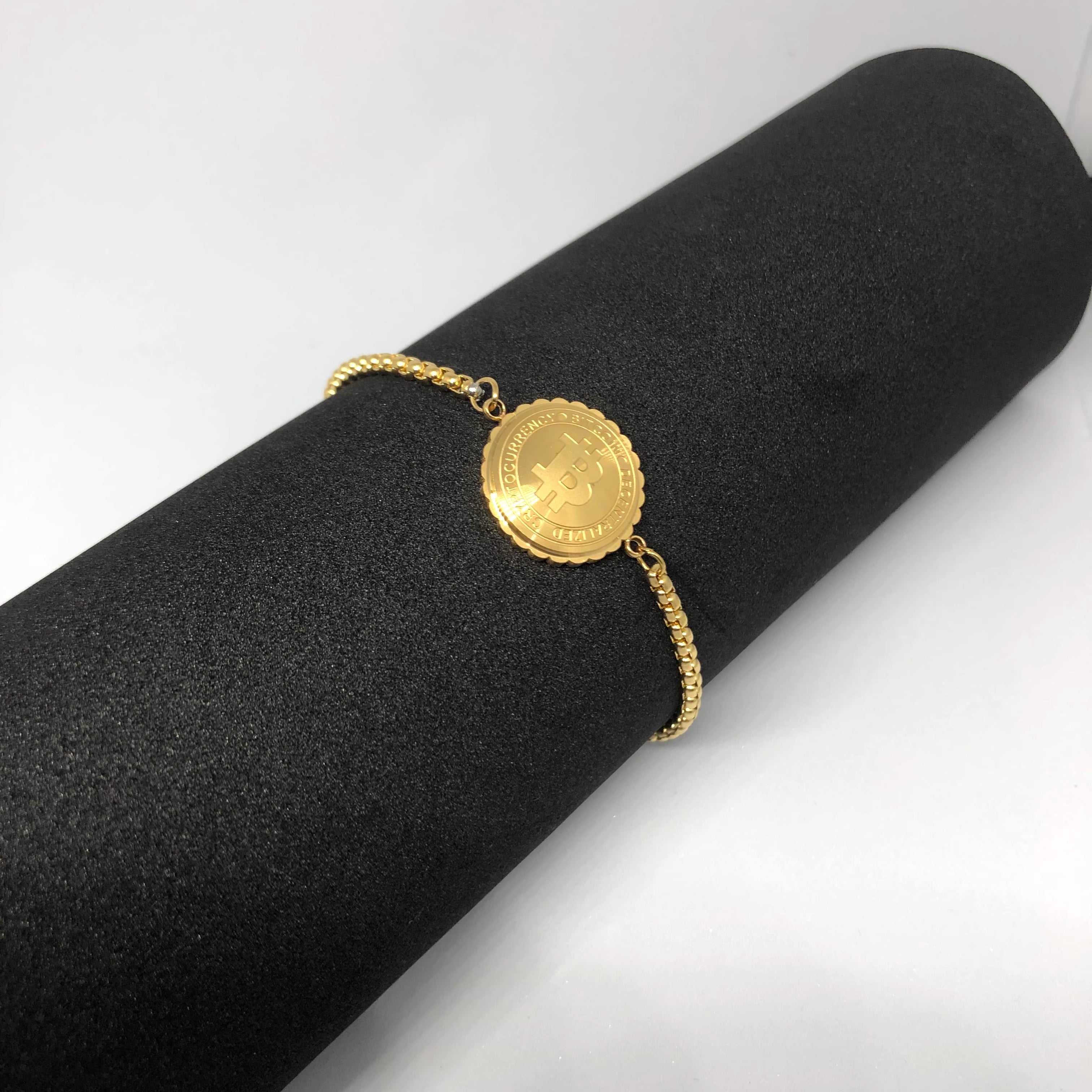 Bitcoin Golden Bracelet